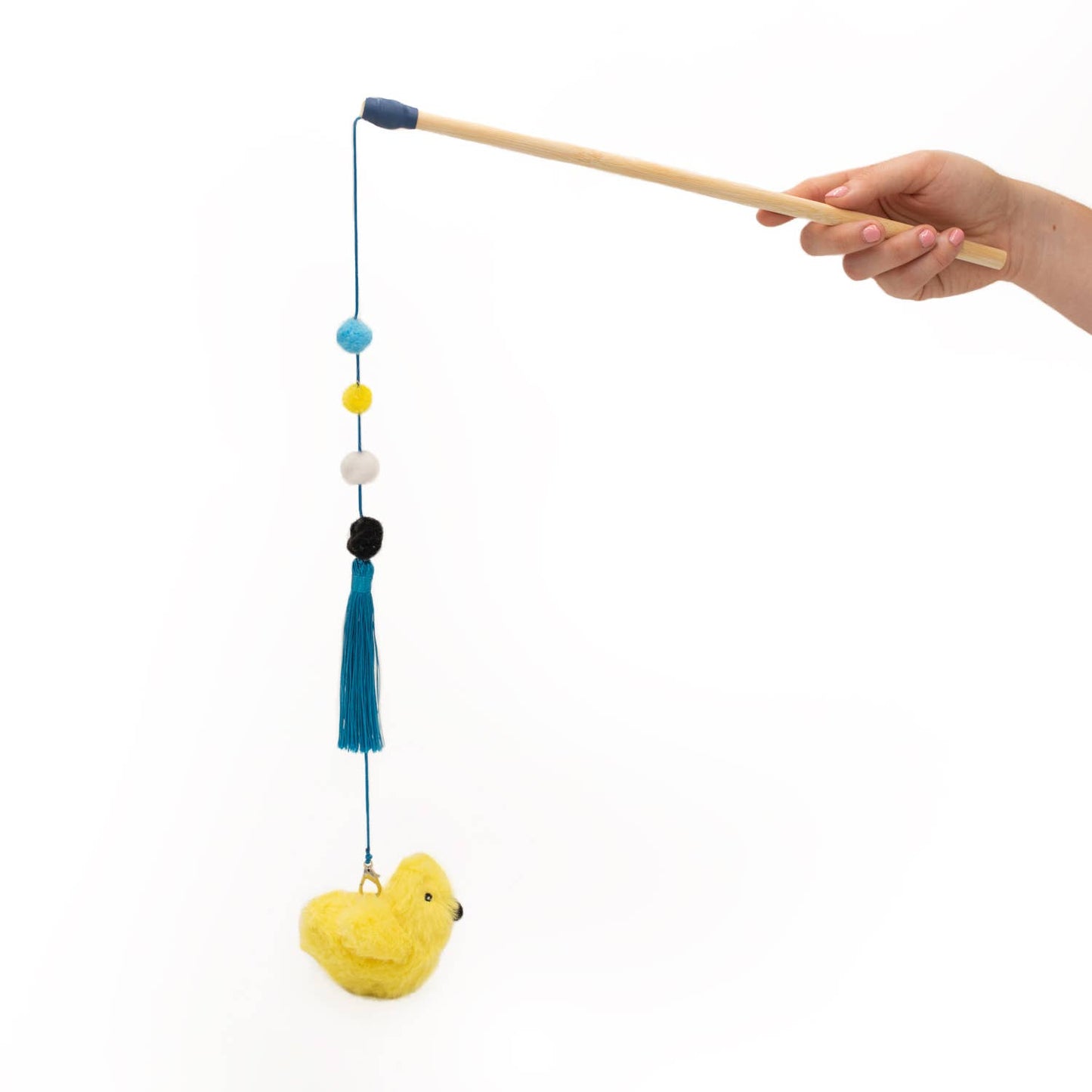 Canne a pêche oiseau - Jouet pour chats