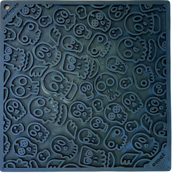 Tapis de léchage "tête de mort" - Taille L