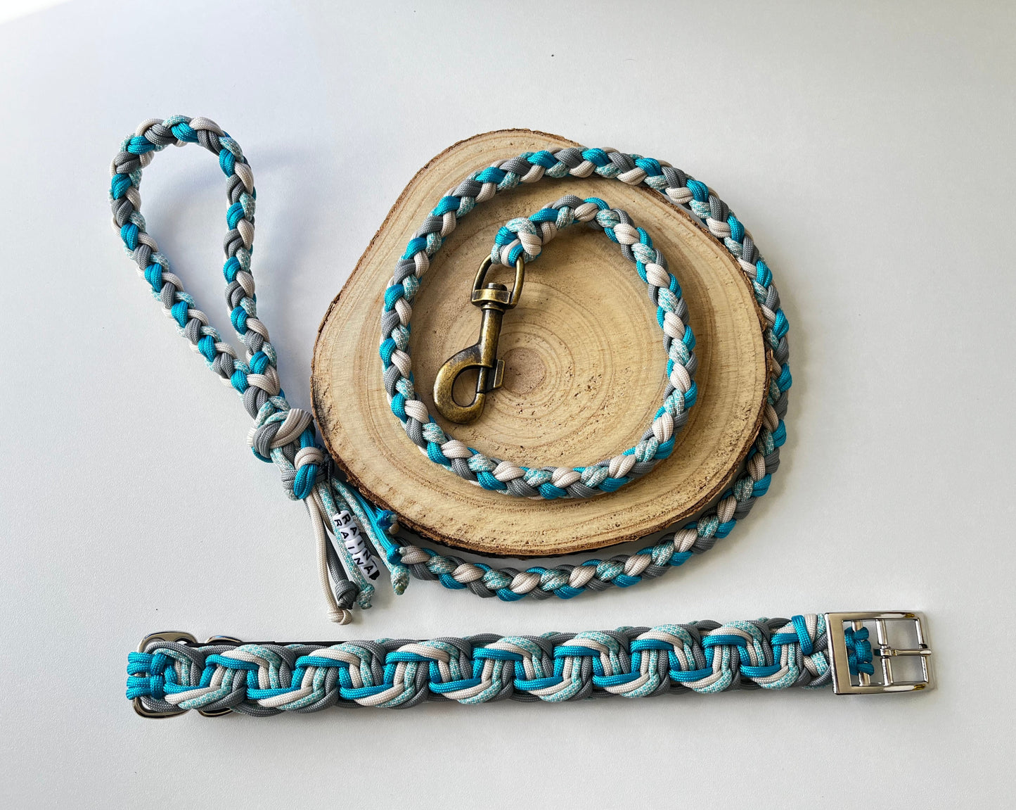 Longe + Collier à attache réglable