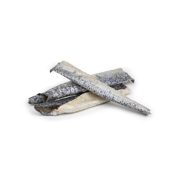 Lanières de peau de saumon 100g