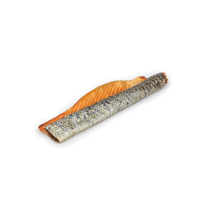 Peau de saumon avec filet