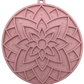 Tapis de léchage "mandala" rose- Taille L