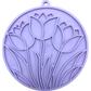 Tapis de léchage "Tulipe" - Taille L