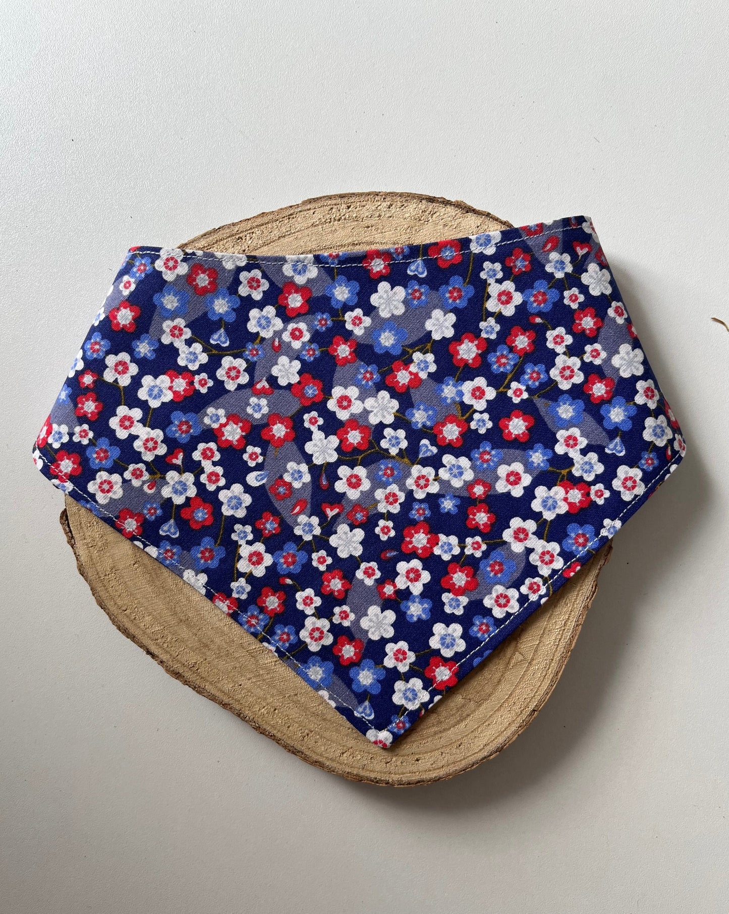 Bandana "Blue Flowers"